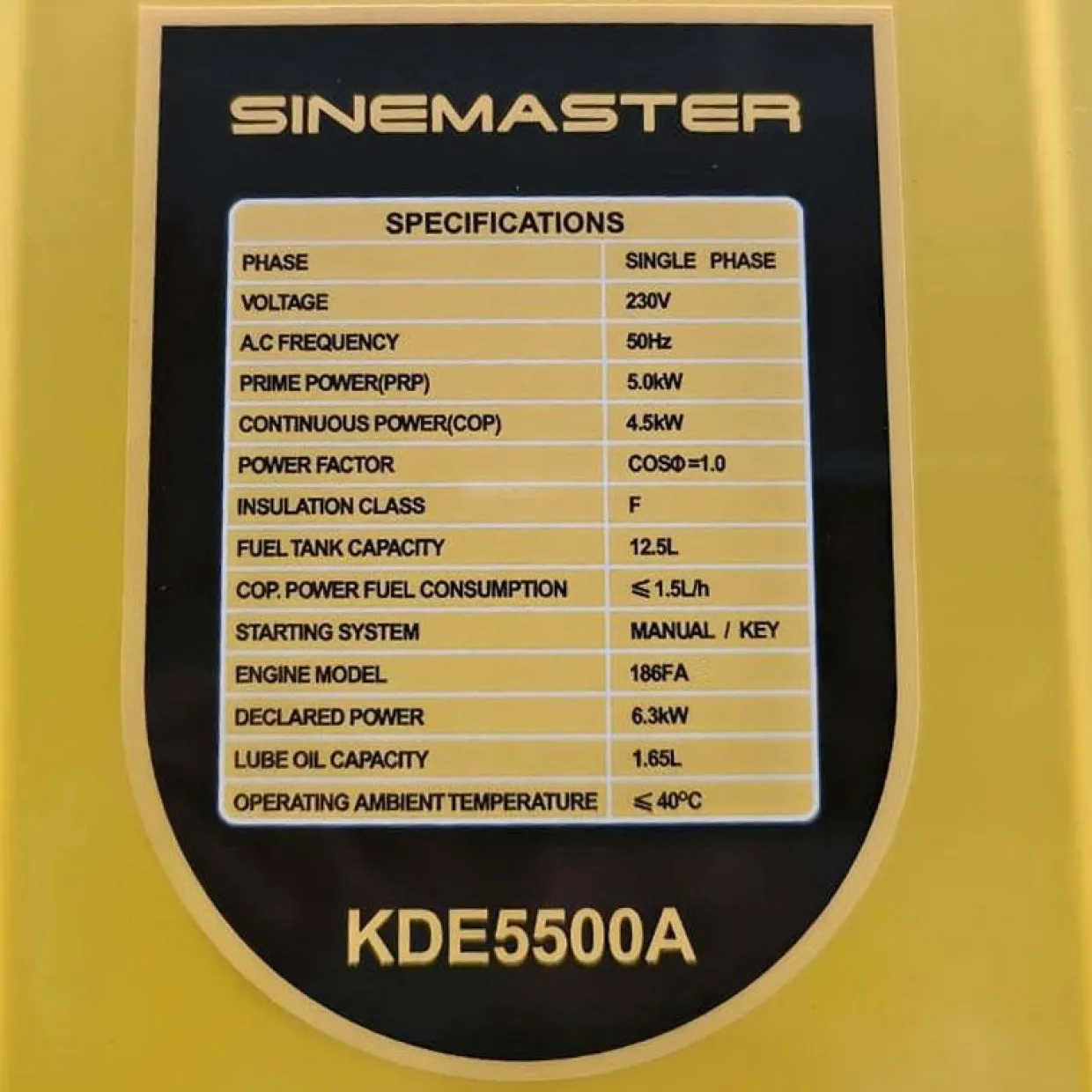 KDE5500A 230V