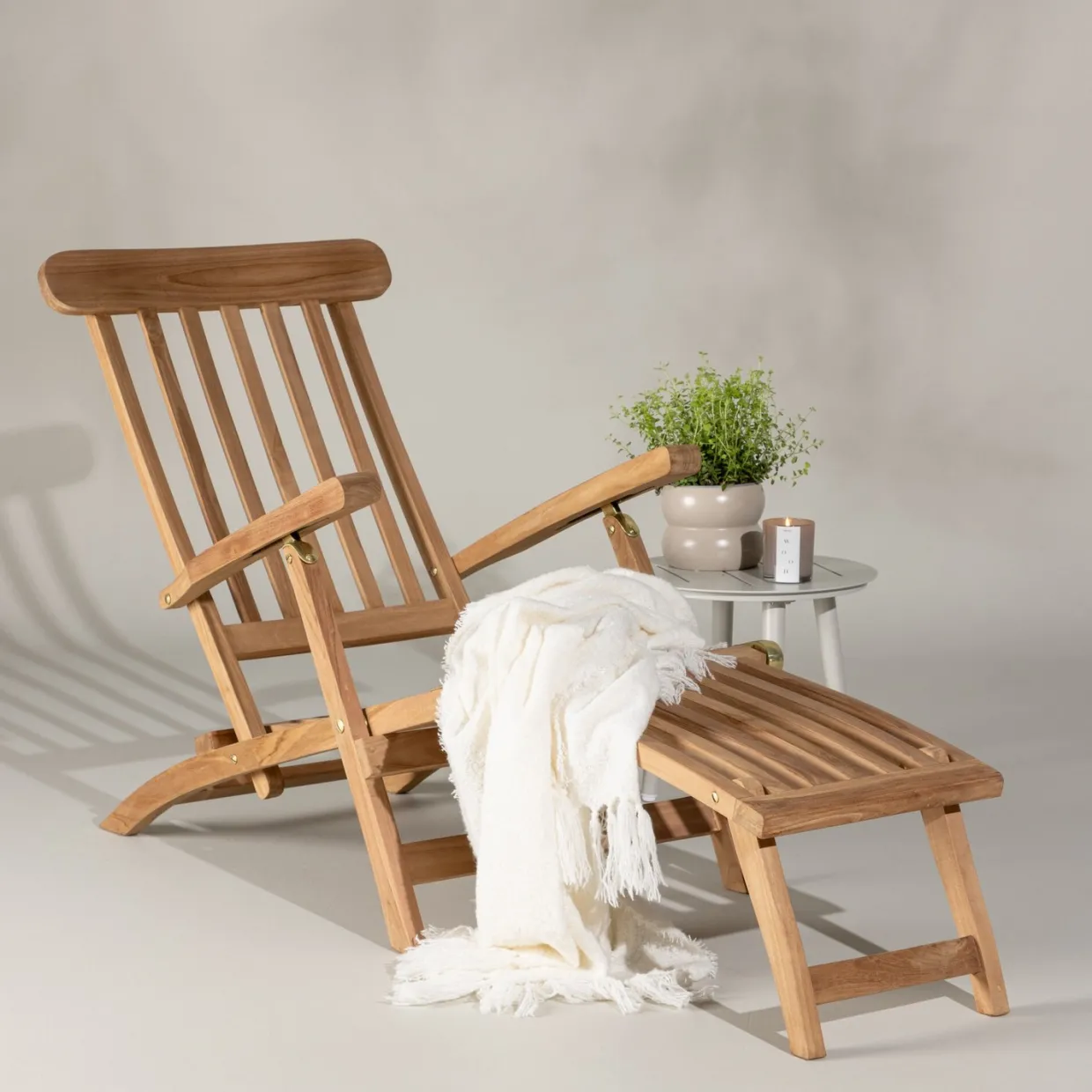 Kenya Ställbar, Teak