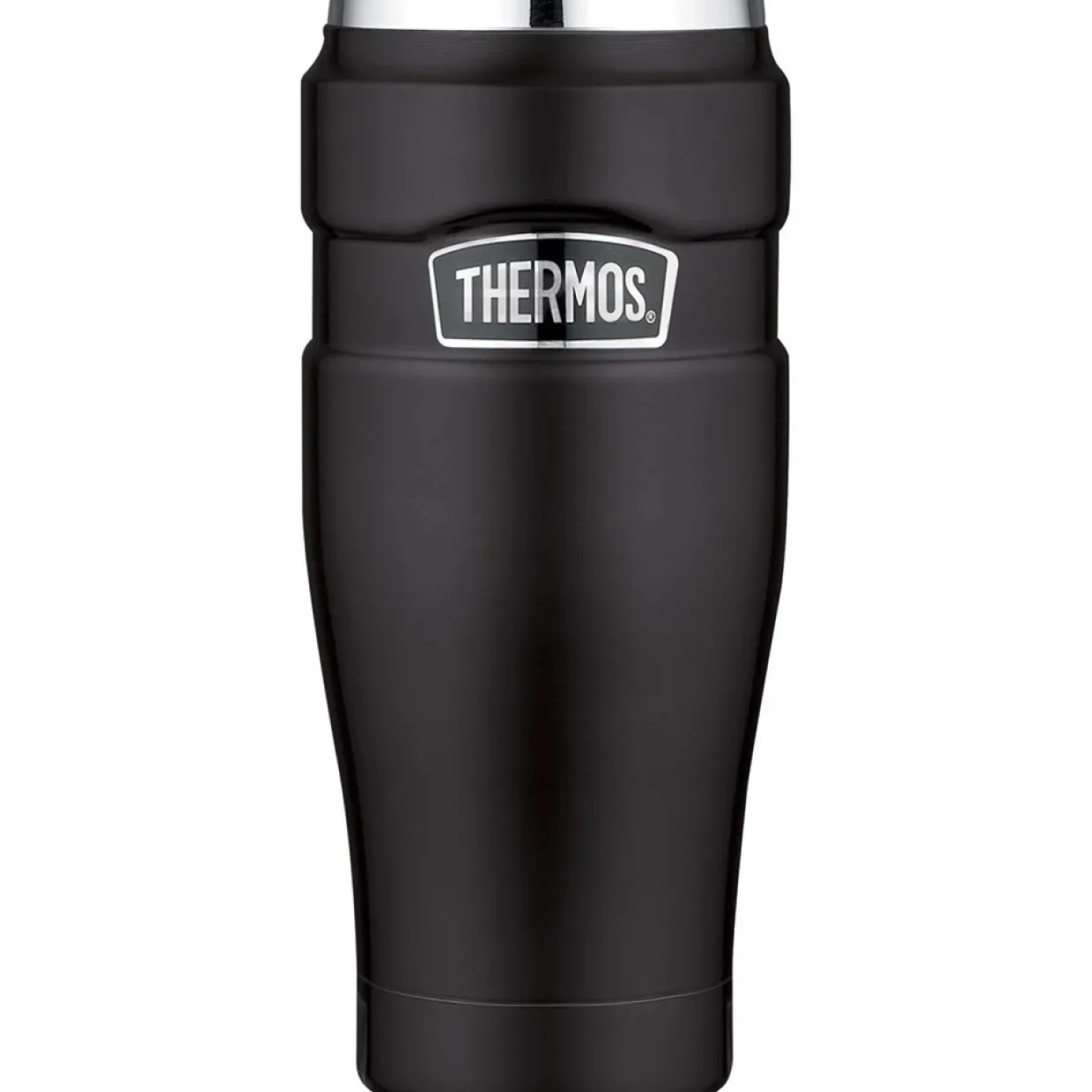 King Stål 470 ml Svart Läcksäker