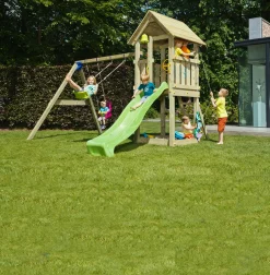 Kiosk Lektorn med Rutschkana & Gunga