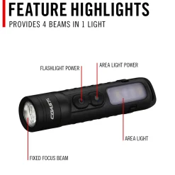 KL35R hög CRI Tvåfärgad Penlampa 600 Lumen