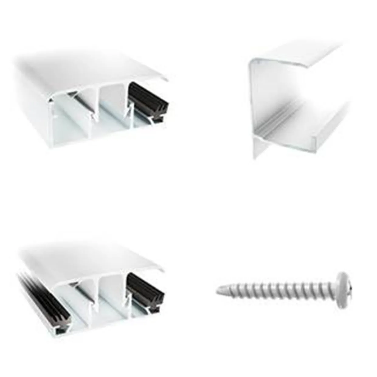 Komplett Pulpettak 10 mm Klar