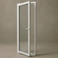 Konstant PVC 3-glas Helglasad Inåtgående