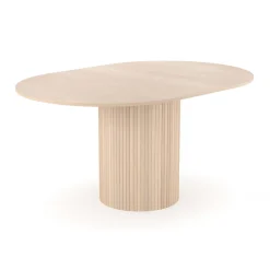 Kopparbo Runt Bord 106-156 cm med Illäggsskiva