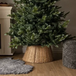 Korg till Julgransfot i Beige, 62x30cm