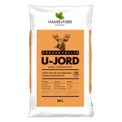 KRAV-Märkt & Näringstillsatt U-Jord för Blommor & Växter på Pall - 21x50L