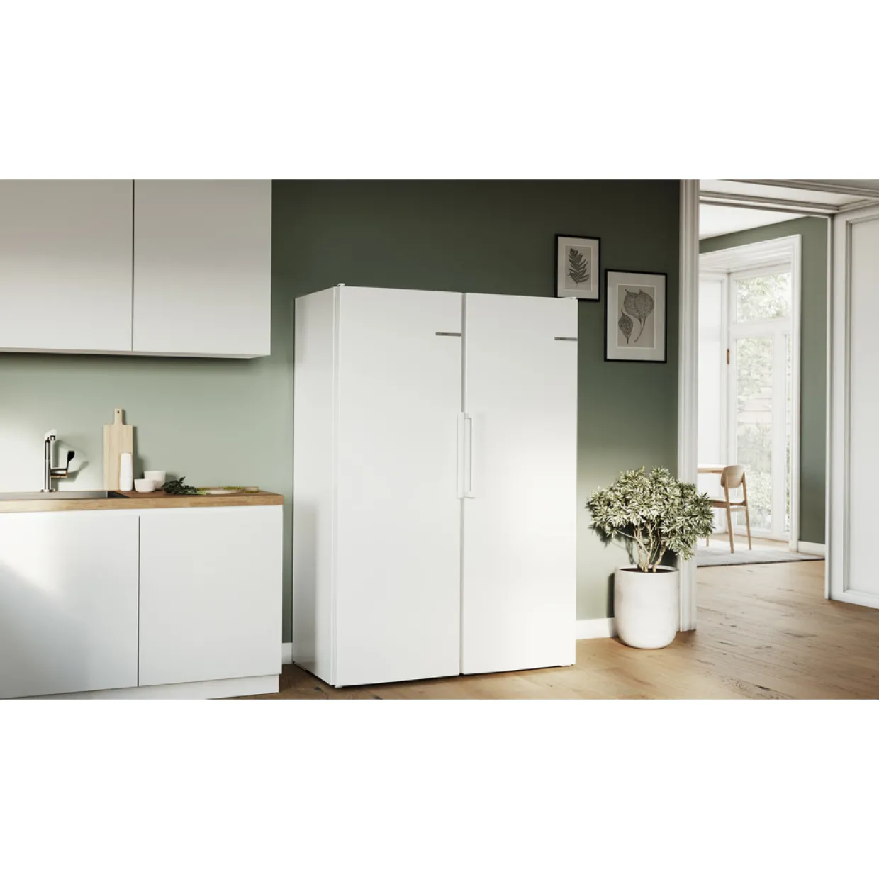 KSV33NWEP + GSN33VWEP Serie 2 176 cm