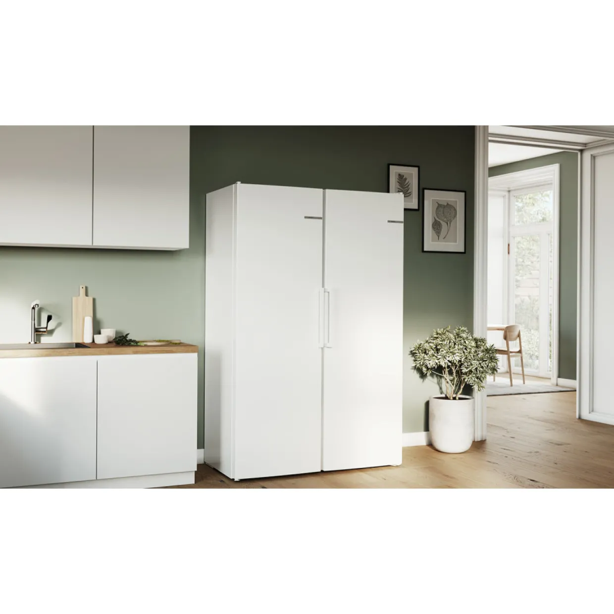 KSV36NWEP + GSN36VWEP Serie 2 186 cm Vit