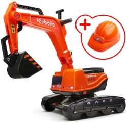 Kubota Grävmaskin Inkl. Hjälm för Barn