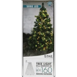 LED-Ljusslinga med 160 Varmvita Ljus