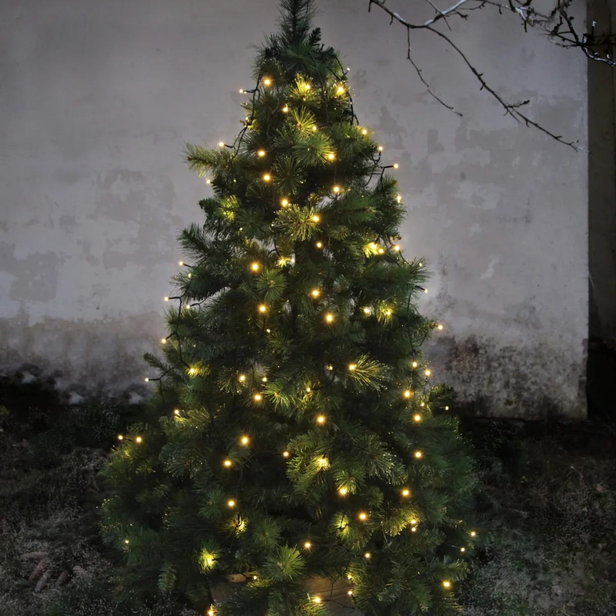 LED-Ljusslinga med 160 Varmvita Ljus