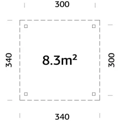 Lenna 8,3 m2