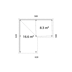 Lenna 24,9 m2 Set 411 Slide