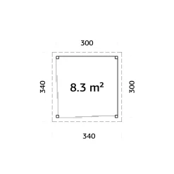 Lenna 8,3 m2 Set 401 Slide