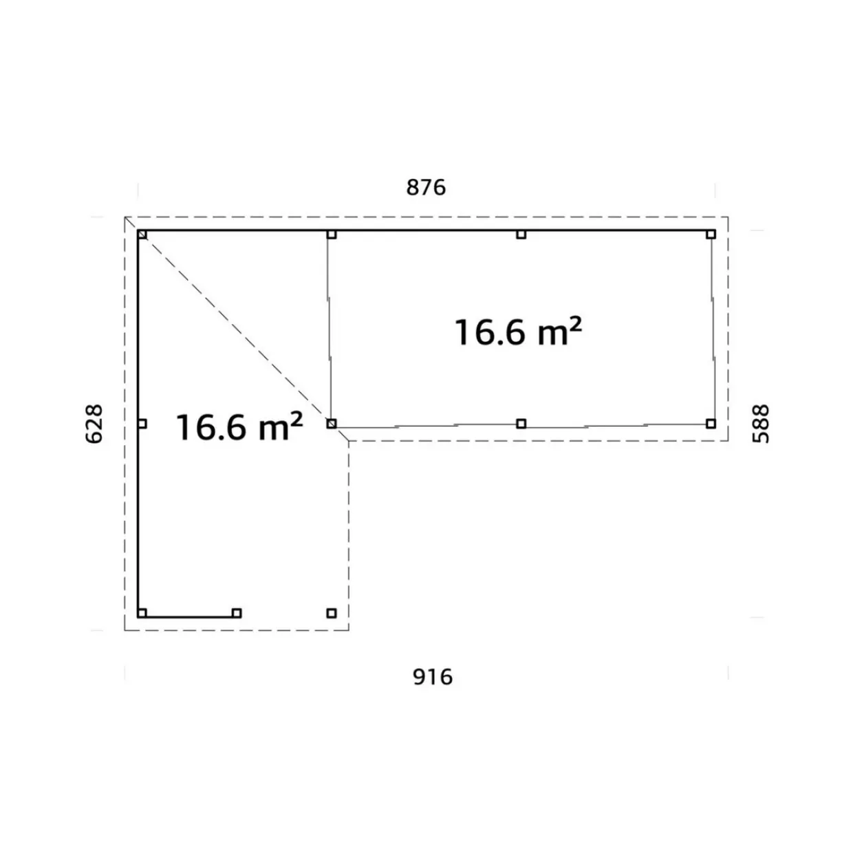 Lenna 33,2 m2 Set 421 Slide