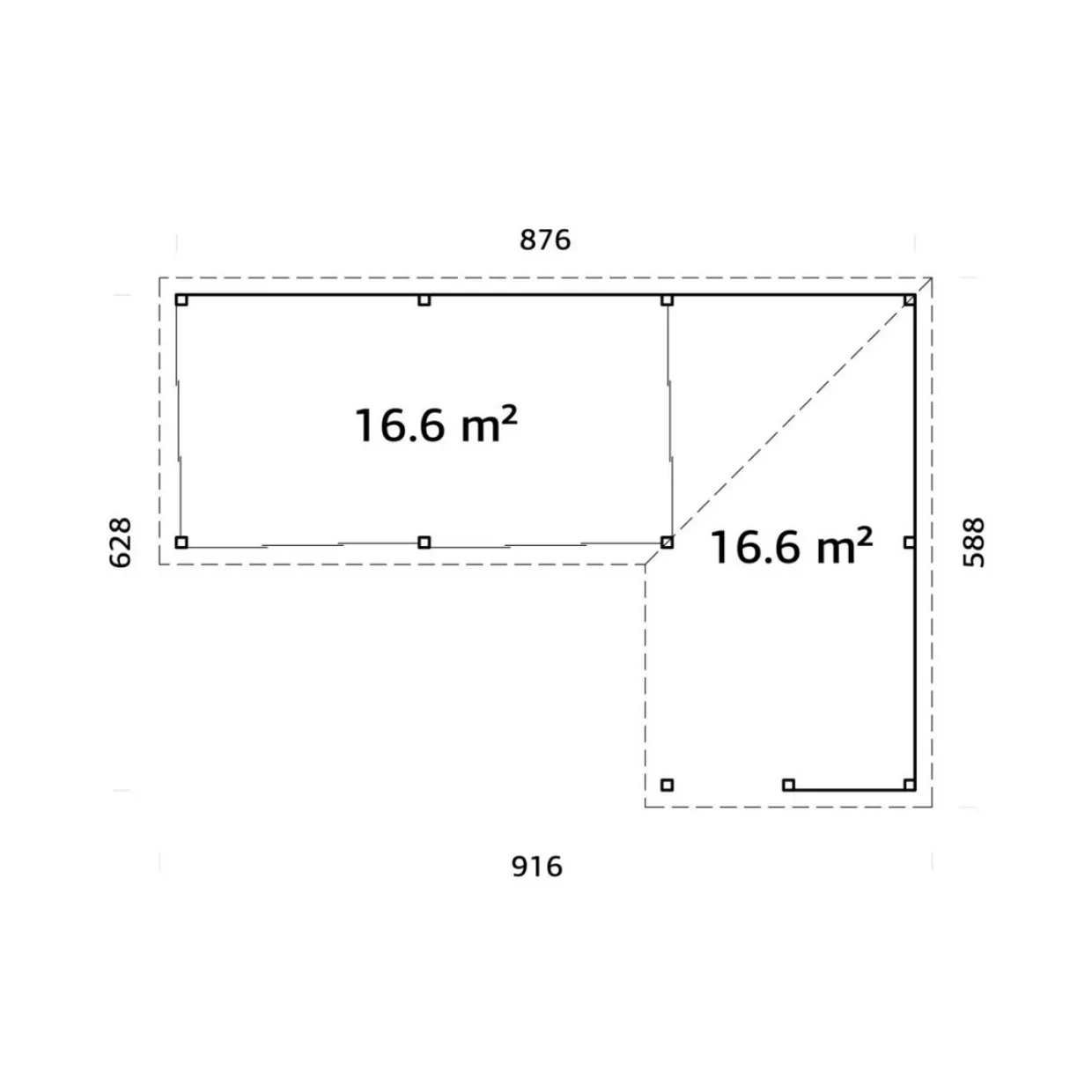 Lenna 33,2 m2 Set 421 Slide