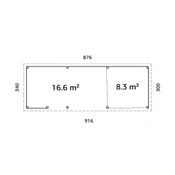 Lenna 24,9 m2 Set 415 Slide