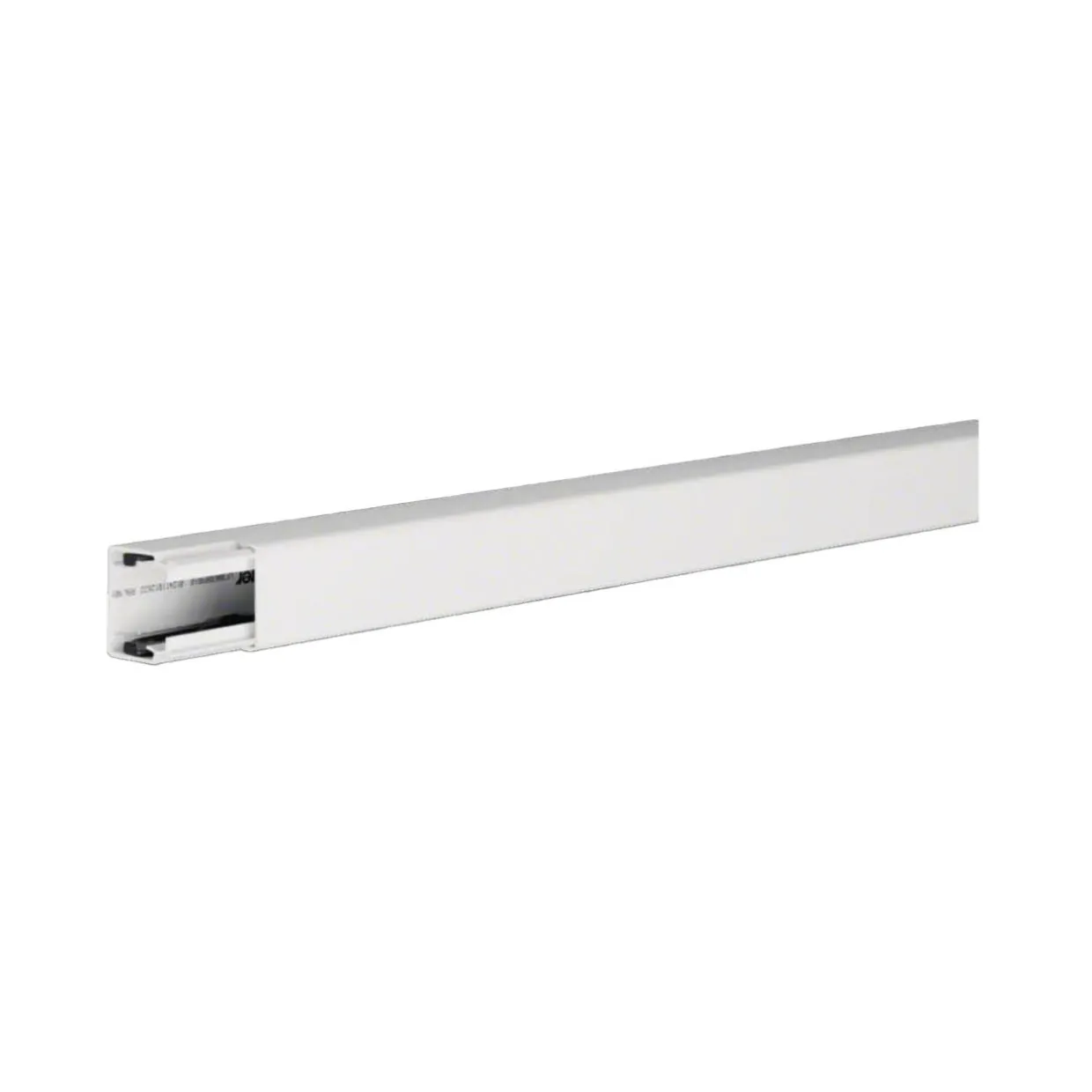 LF 30 x 30 mm 2 meter PVC Vit RAL 9016
