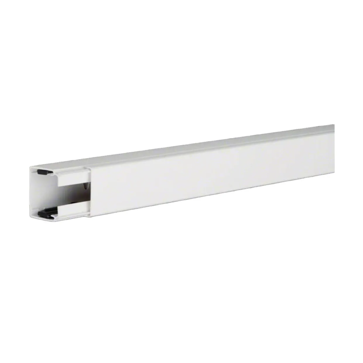 LF 40 x 40 mm 2 meter PVC Vit RAL 9016