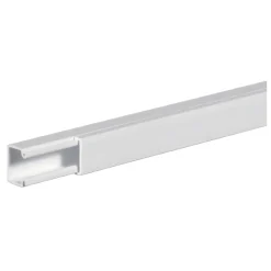 LF 10 x 12 mm 2 meter PVC Vit RAL 9016