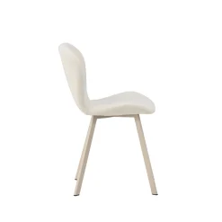 Lilja Beige Stol i Polyester/Linne 2 st