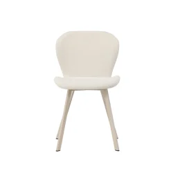 Lilja Beige Stol i Polyester/Linne 2 st