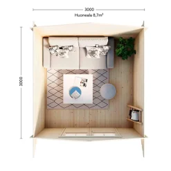 Lillevilla Hilla 9 m2