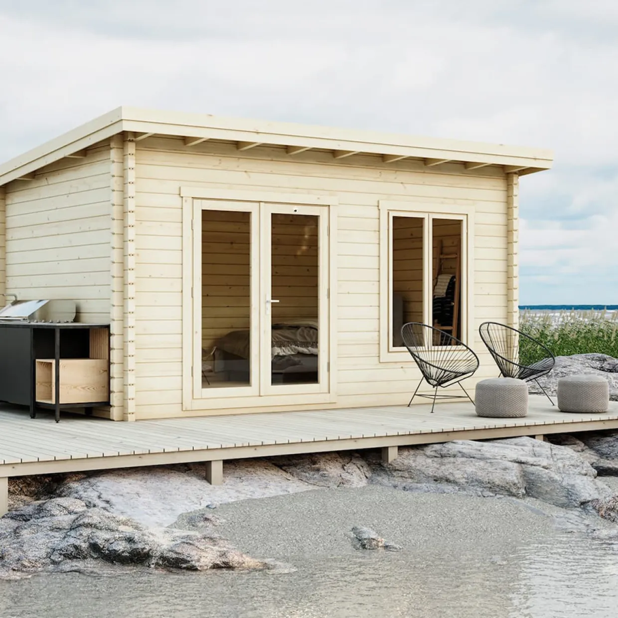 Lillevilla Kiiruna 15 m2