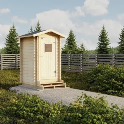 Lillevilla Leinikki 1,7 m² Byggsats med Sadeltak i Lösvirke
