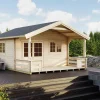 Lillevilla Saimaa 19,8 m² Komplett Stuga med Sadeltak