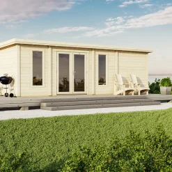 Lillevilla Teno 28,8 m² Komplett Stuga med Pulpettak