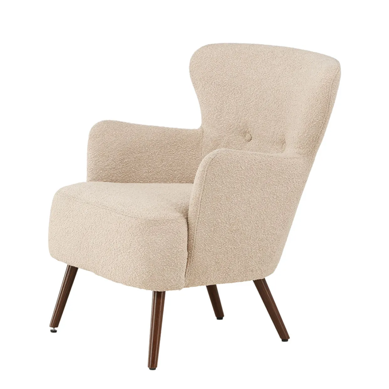 Lincoln Boucletyg Beige