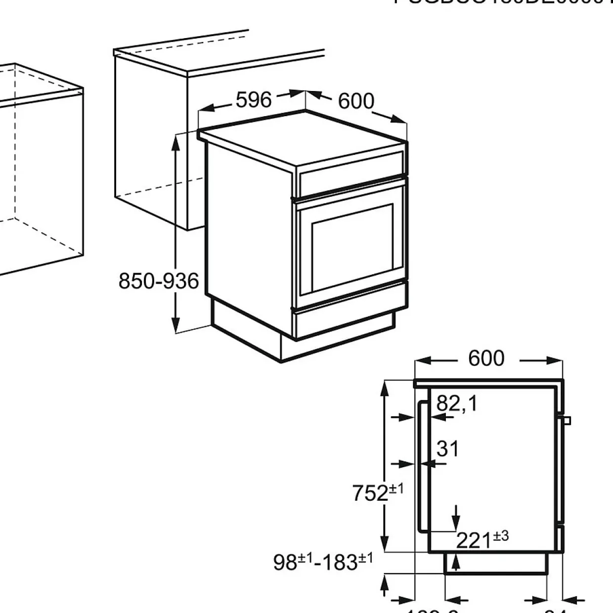 LKI64001NW med Hob2Hood och Smarta Funktioner