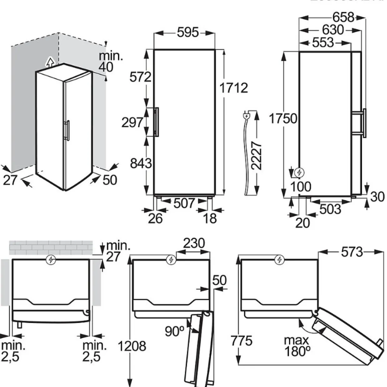 - LRC4DE3W1R-LUC4NE2W1 - DynamicAir och NoFrost