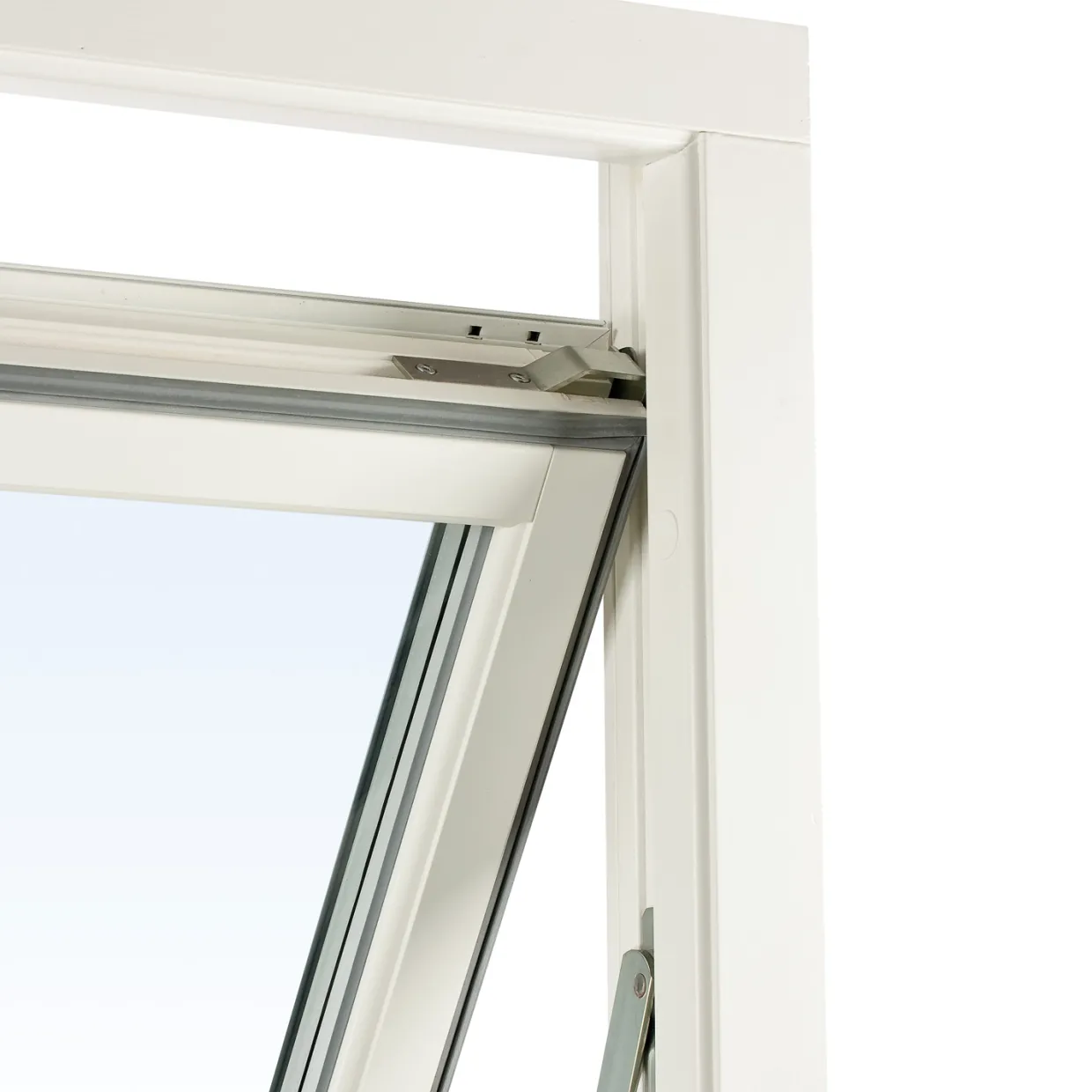 2-Luft Aluminiumbeklätt Trä 3-Glas