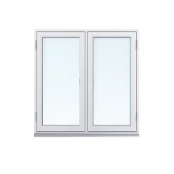 2-Luft Aluminiumbeklätt Trä 3-Glas