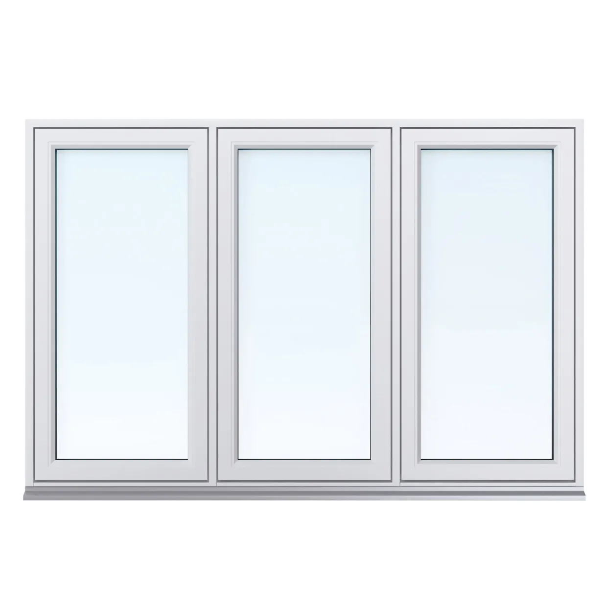 3-Luft Trä 3-Glas