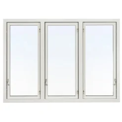 3-Luft Trä 2-Glas Rund Profil