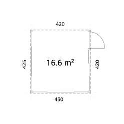 Lumi 17,6 m² (inv. 16,6 m²) Slide
