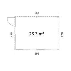 Lumi 24,5 m² (inv. 23,3 m²) Slide