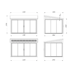 Lumi 12,5 m² (inv. 11,6 m²) Slide Plus
