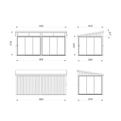 Lumi 17,6 m² (inv. 16,6 m²) Slide Plus