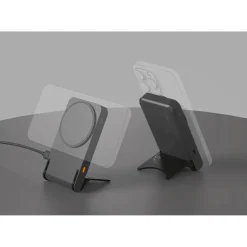 Magnetic Safe 2-In-1 Trådlös 5000mAh med Stativ