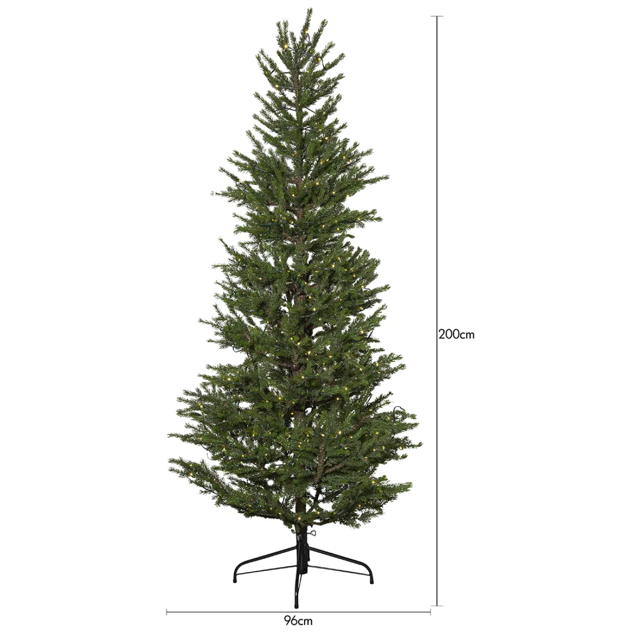 Malung med LED-belysning 200 cm