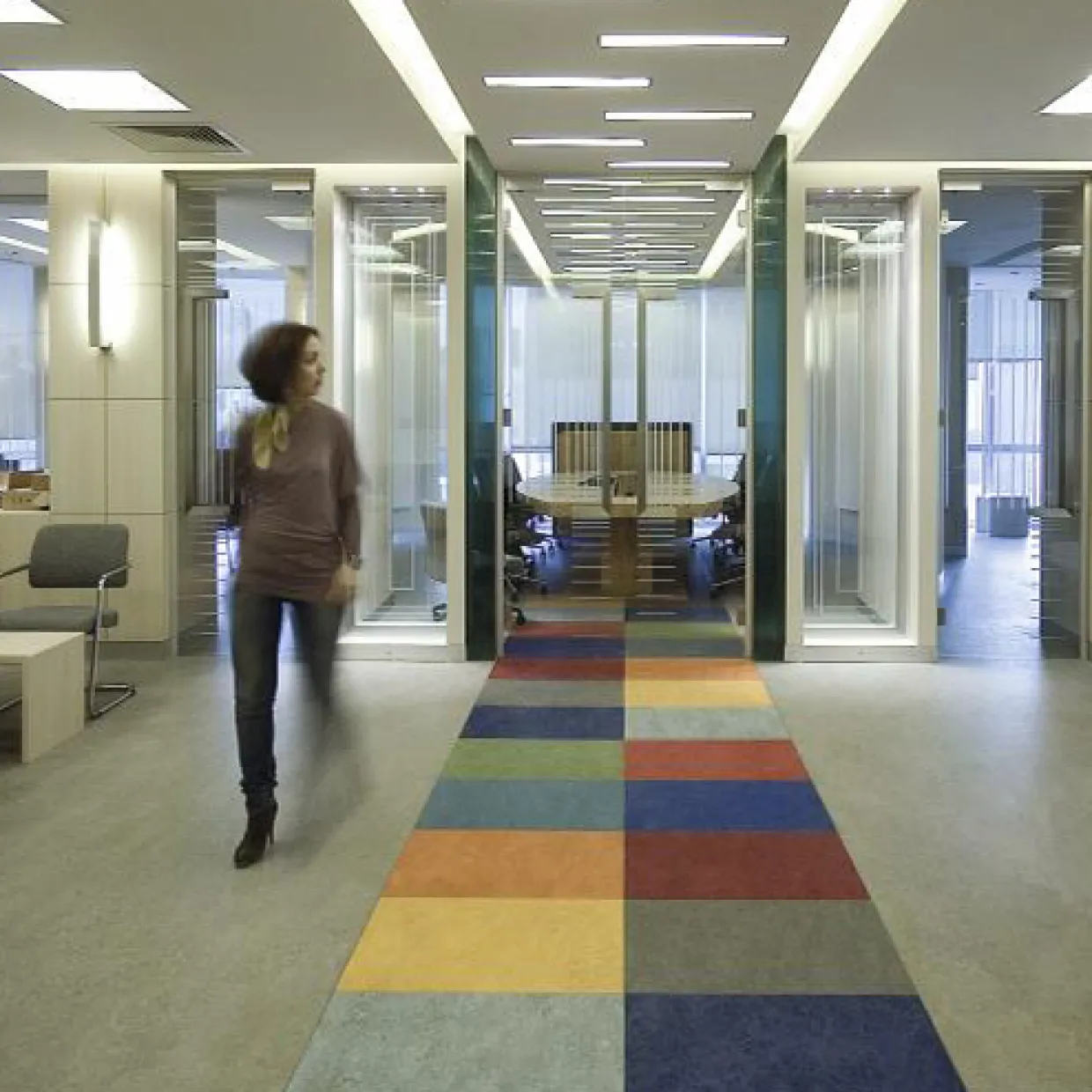 Marmoleum Modular Colour Blue