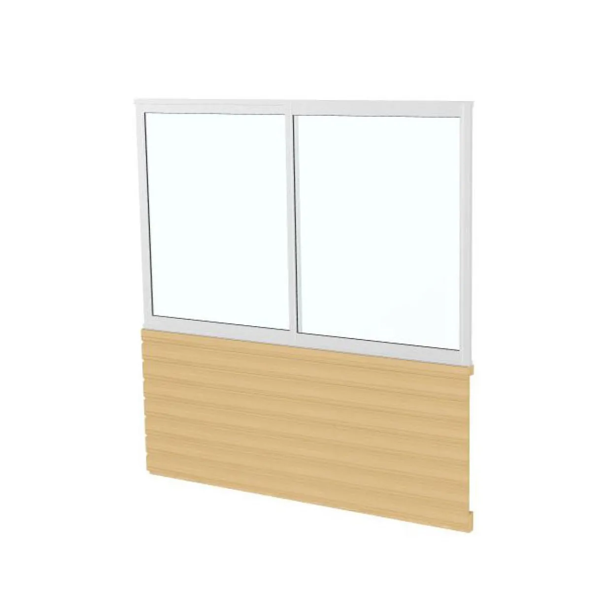 med Panelvägg Stadig Förlängd Sommar