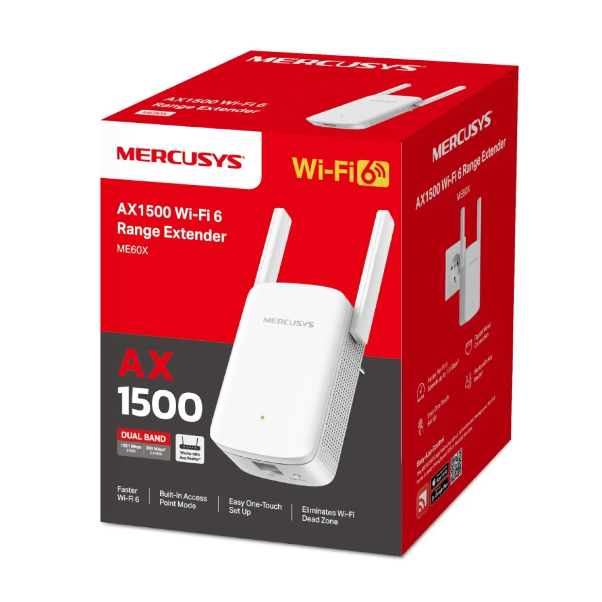 ME60X AX1500 Wi-Fi Range Extender