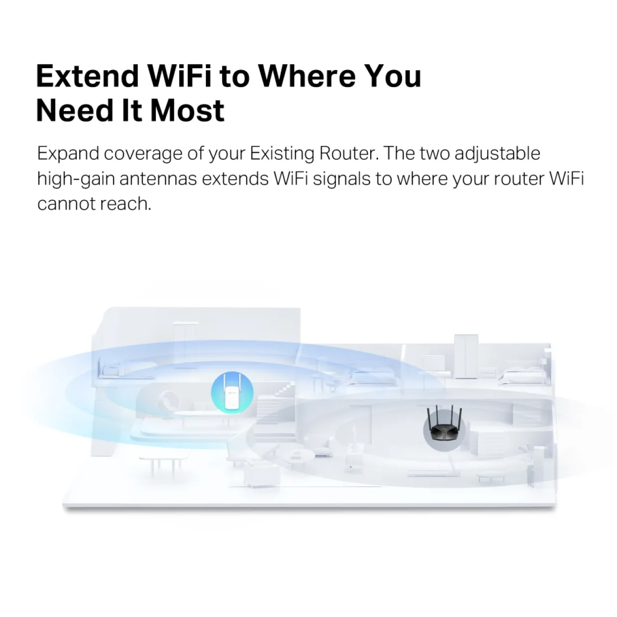 ME60X AX1500 Wi-Fi Range Extender