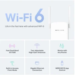 ME60X AX1500 Wi-Fi Range Extender