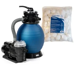 MF- 250 Till Badtunna Med Pump & Filterfiber
